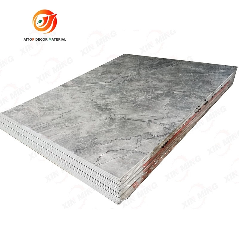 3D High glossy UV coating Hot stamping Linyi factory cheap panel